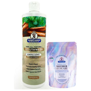 Garner's Garden Natural Mouthwash and Tooth Powder | H2O2 | Antibacterial Fluoride-Free Mouthwash