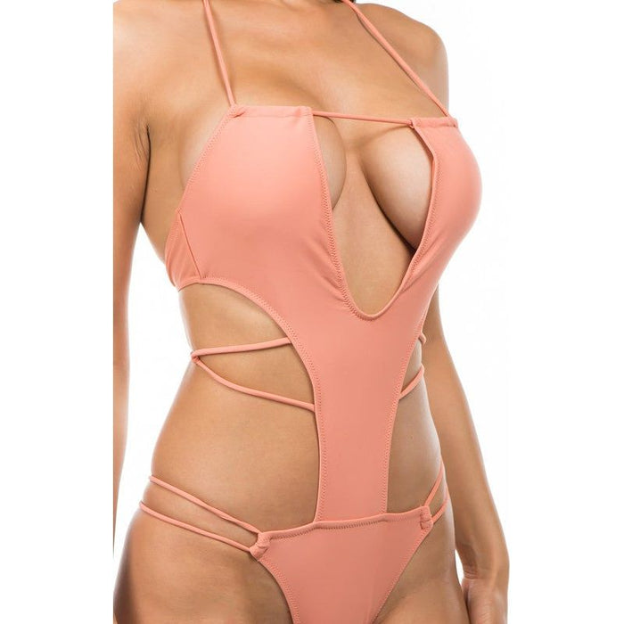 One-Piece With Sexy Cut Outs