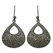 Bids.com 3.03 Carat Genuine Diamond .925 Sterling Silver Earrings Earrings