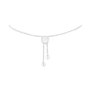 Bids.com Sterling Silver Diamond Woven Heart Bolo Bracelet (0.1 cttw, H-I Color, I2-I3 Clarity) Bracelets