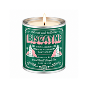 Good & Well Supply Co Biscayne National Park Candle Candles White Smoke Half Pint / 8oz / Cotton Wick,Pint / 14oz / Cotton Wick