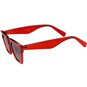 zeroUV Women's Retro Oversize Wide Pointed Cat Eye Sunglasses C921 Sunglasses