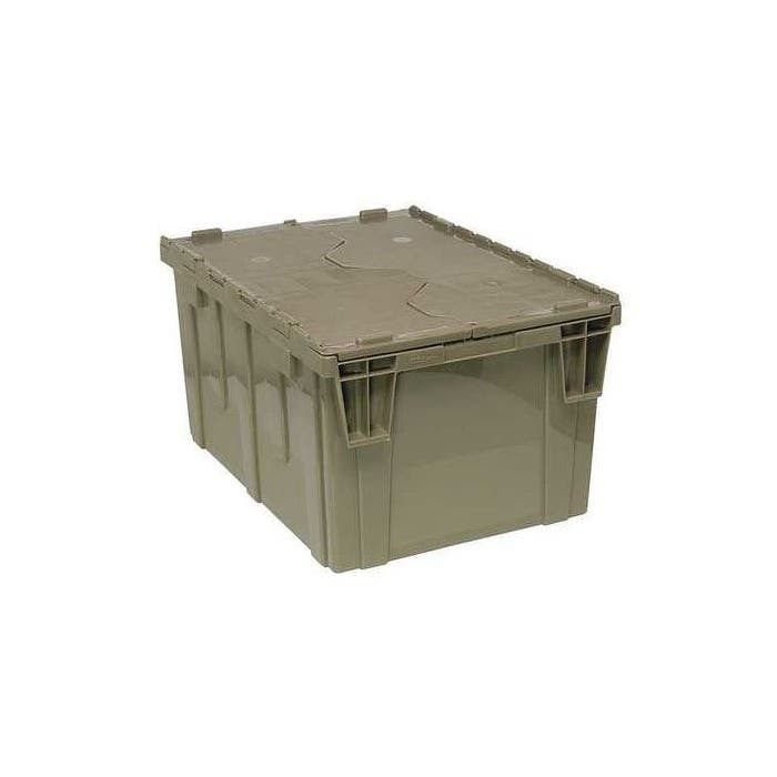 Quantum Storage Systems Quantum Storage Systems 18.25 Gal. Attached Top Container In Gray Storage & Organization