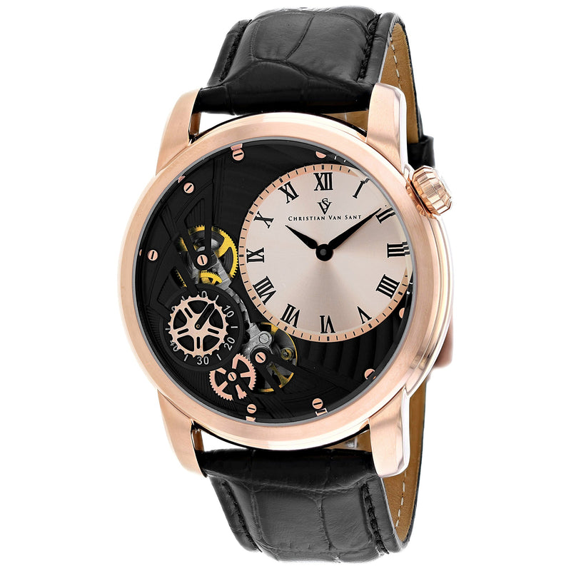 Bids.com Christian Van Sant Men's Sprocket Auto-Quartz Watches