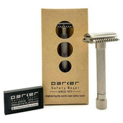 Parker Parker Variant Adjustable Open Comb Safety Razor - Satin Chrome [VAR SC OC] Safety Razor