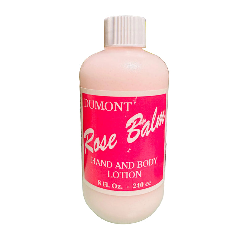 Dumont Rose Balm Hand and Body Lotion 8 Oz
