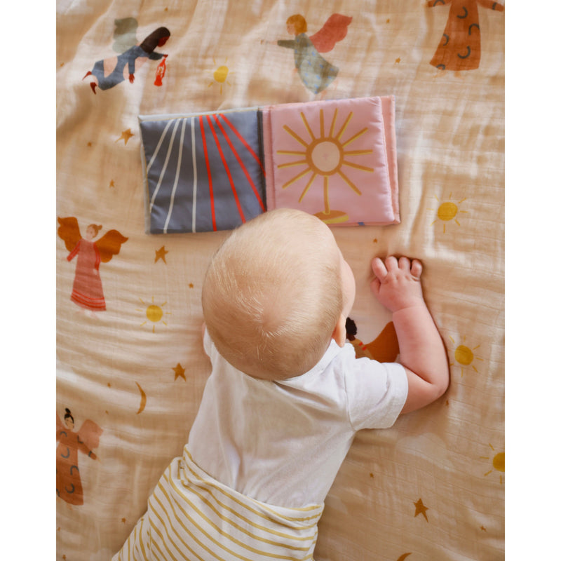 Be A Heart Baby's First Devotional Crinkle Book Baby Activity Toys