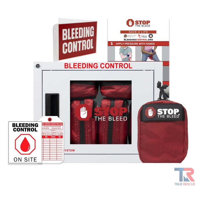 STOP THE BLEED Package - California AB 2260 Compliant (6 Kits)