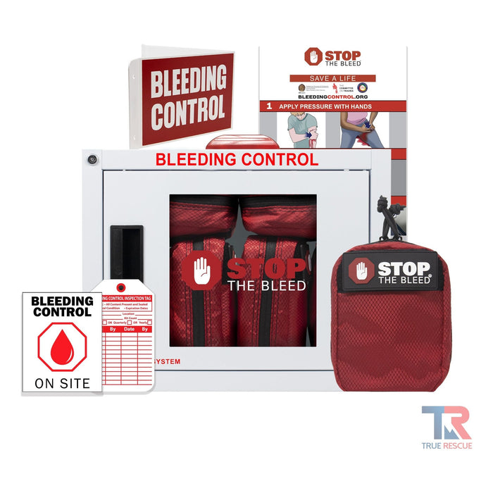 STOP THE BLEED Package - California AB 2260 Compliant (6 Kits)