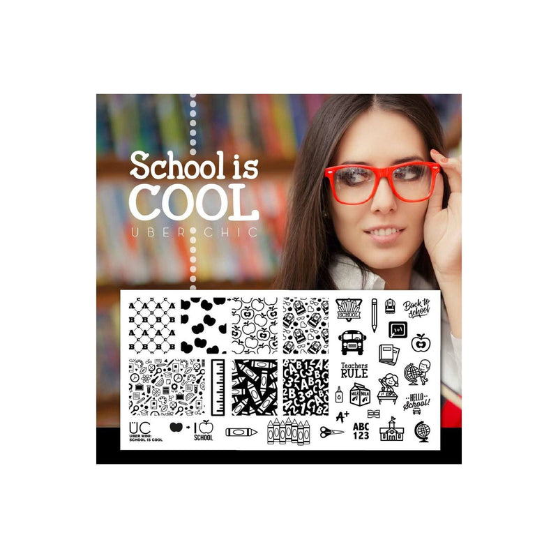 UberChic Beauty School is Cool Stamping Plate