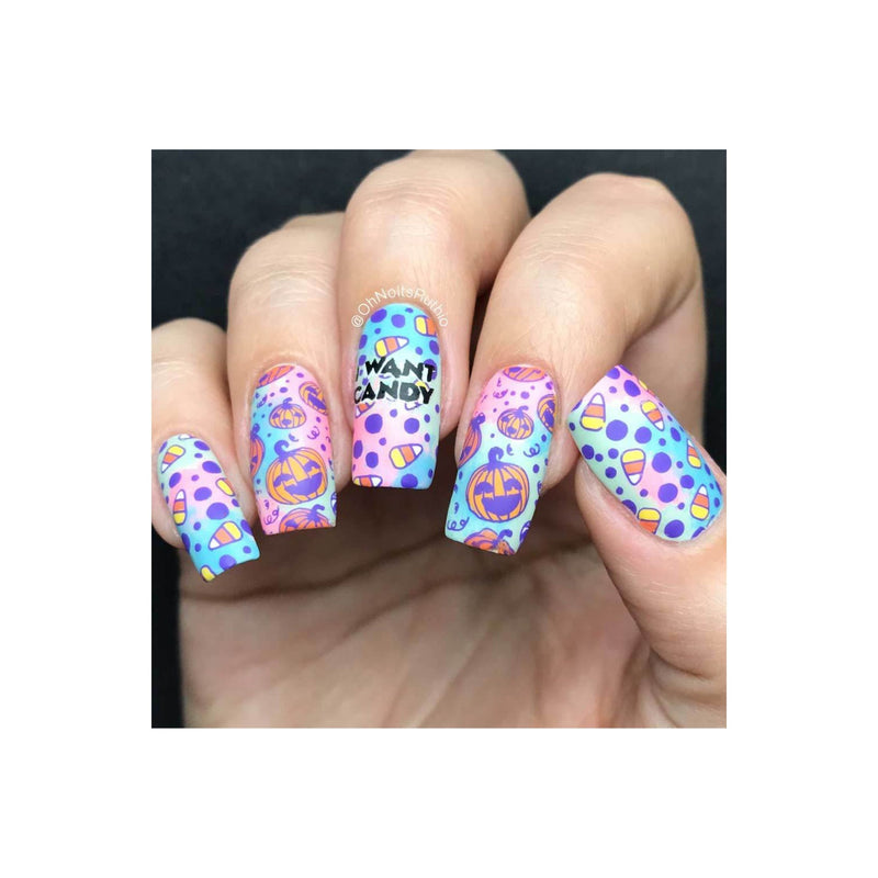 UberChic Beauty Halloween-03 Stamping Plate