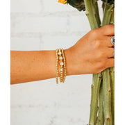 Sunflower Motherhood Mama Bracelet Set Jewelry