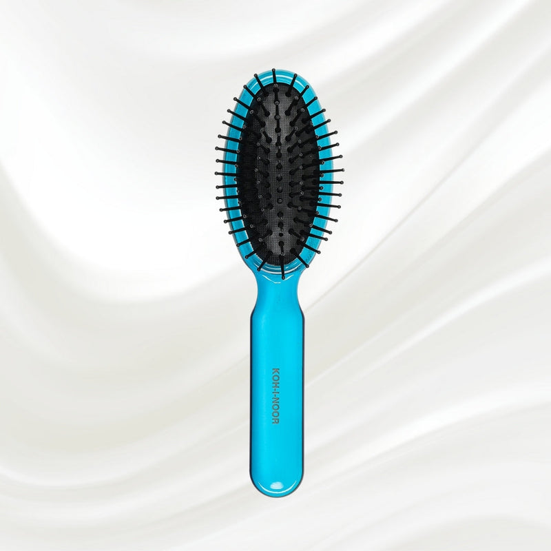 All Seasons Synthetic Pin Hair Brush - Pneumatic Cushion for Thick & Coarse Hair