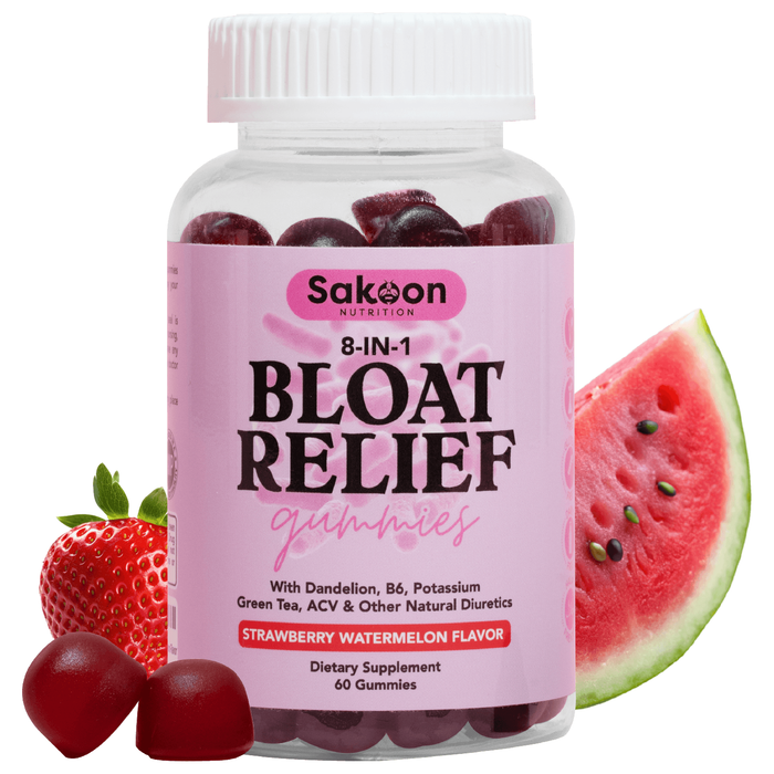 Bloating Relief Gummies - Green Tea, ACV, Dandelion, & More