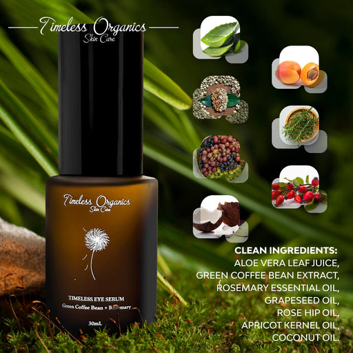 Timeless Organics Skin Care Timeless Eye Serum Serum Black