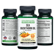 SiberianGreen.com Pure Sea Buckthorn Oil Capsules – Max Potency for Optimal Health Cooking Oils