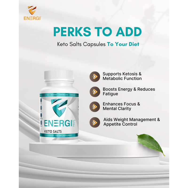 Energi Nutrition Keto Salts Supplement