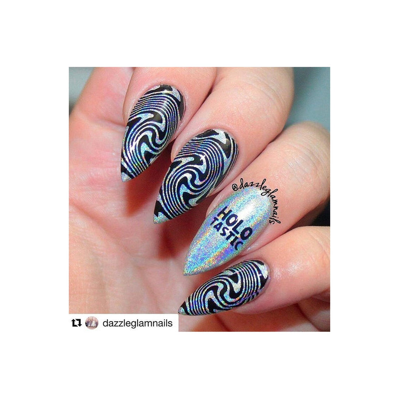 UberChic Beauty Op Art Magic Stamping Plate