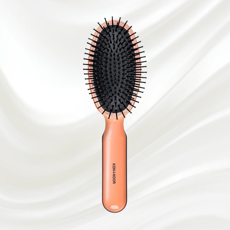 All Seasons Synthetic Pin Hair Brush - Pneumatic Cushion for Thick & Coarse Hair