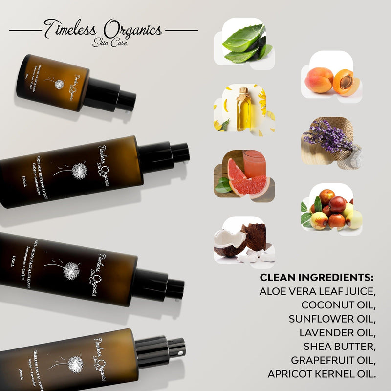 Timeless Organics Skin Care Anti-Aging Kit Kit