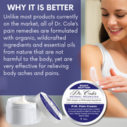 COLEHERBALS 25 - Dr. Cole's P.M. Pain Cream Herbal