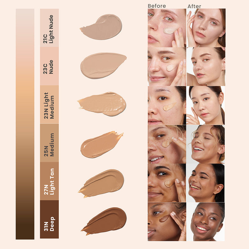 AsiaBeautyMall Heimish Moringa Ceramide BB Cream Deep Foundation