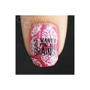 UberChic Beauty Zombie Love-01 Stamping Plate