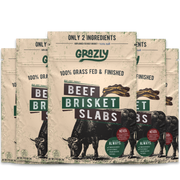 Grazly Beef Brisket Slabs - 100% Grass-Fed & Finished