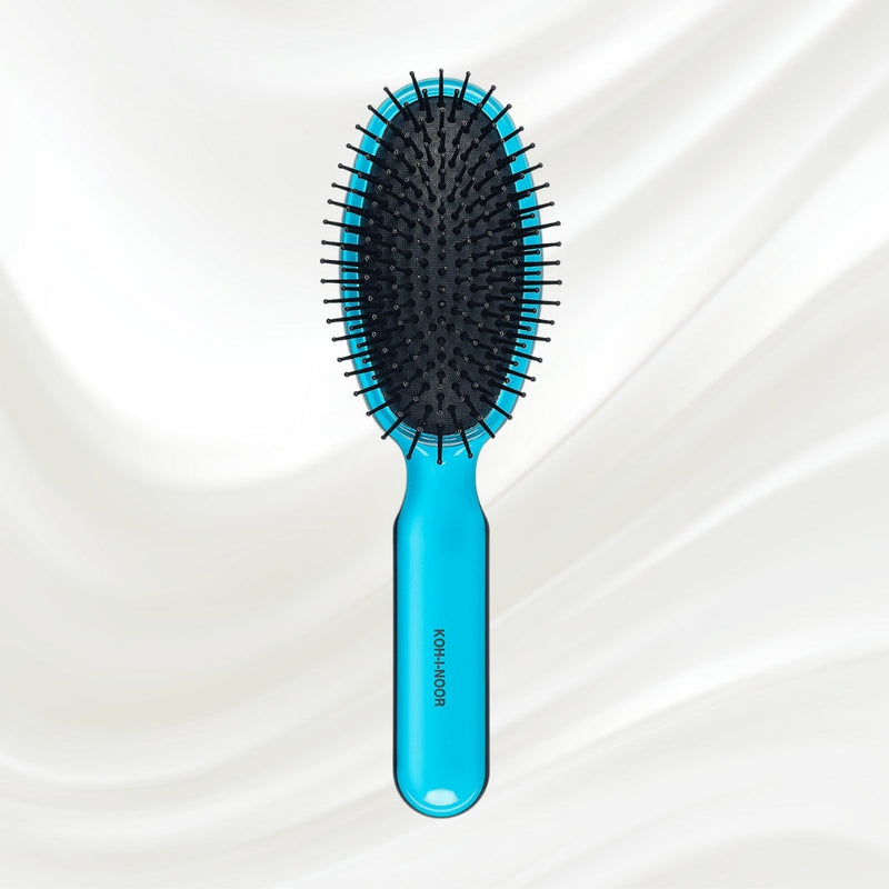 All Seasons Synthetic Pin Hair Brush - Pneumatic Cushion for Thick & Coarse Hair