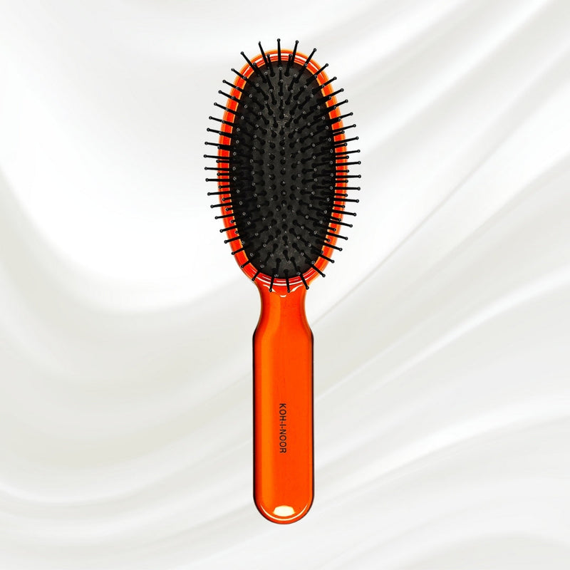All Seasons Synthetic Pin Hair Brush - Pneumatic Cushion for Thick & Coarse Hair