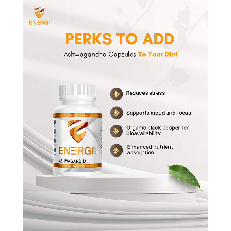 Energi Nutrition Ashwagandha Supplement