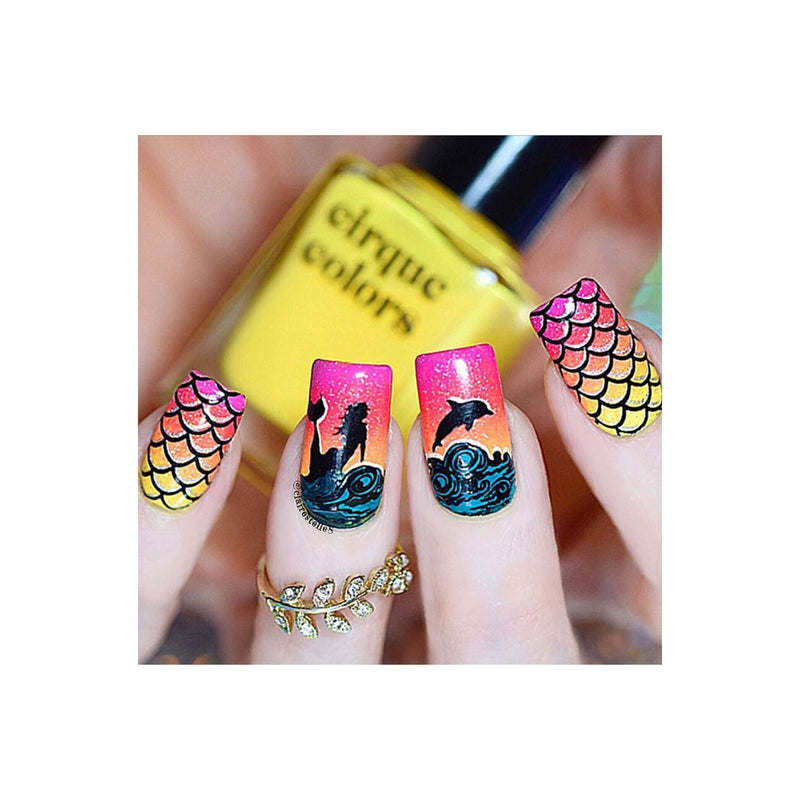 UberChic Beauty Mermaid Life Stamping Plate