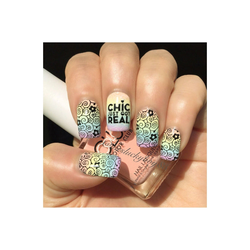 UberChic Beauty Collection 07 Stamping Plate