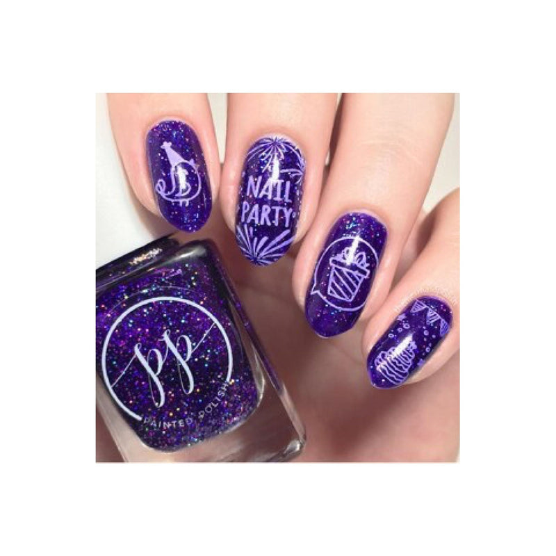 UberChic Beauty Party Time Stamping Plate