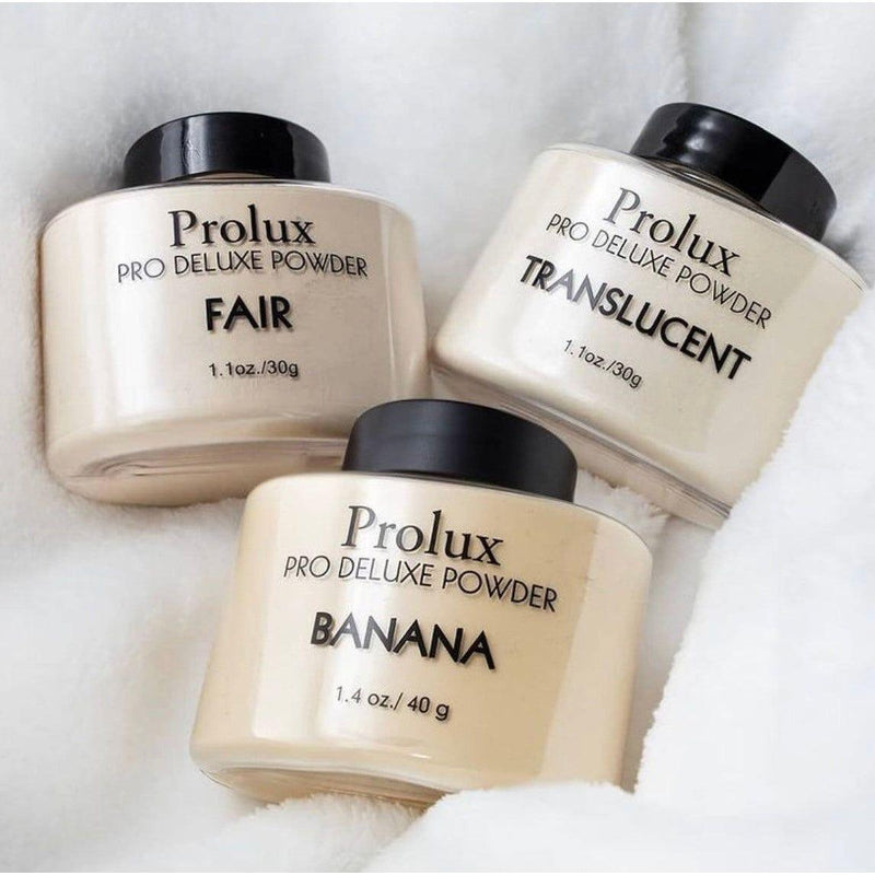 Prolux Cosmetics Pro Deluxe Powder : Banana SETTING POWDER