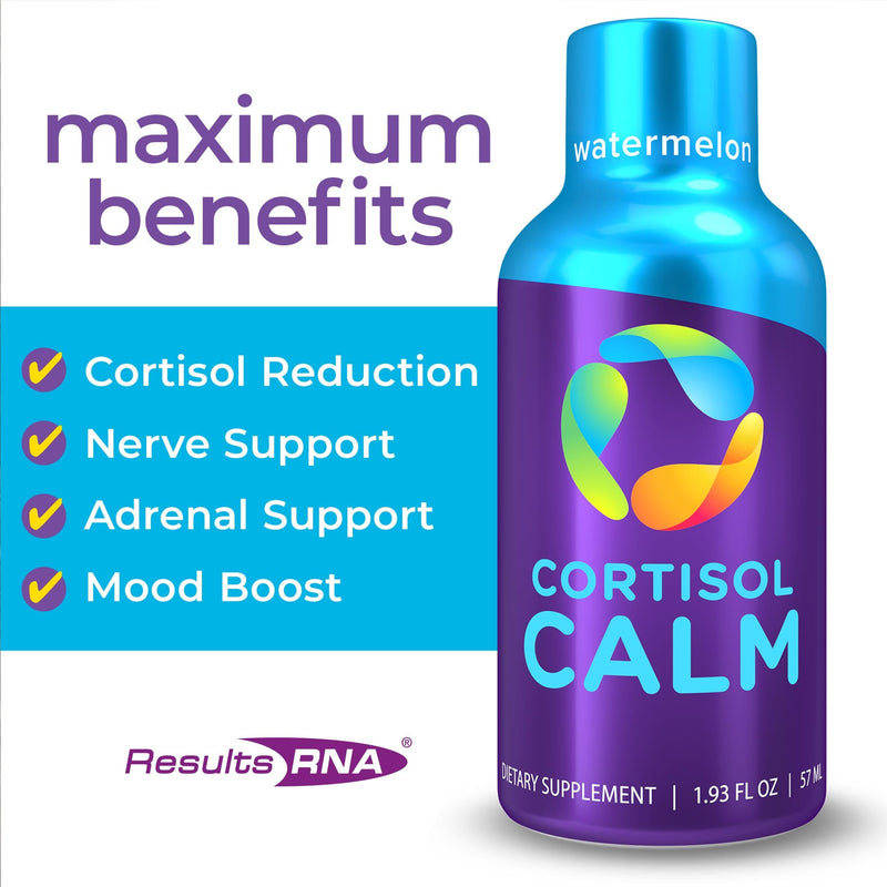 Results RNA Cortisol Calm Advanced Anxiety Relief White Smoke 3-pack,6-pack,12-pack