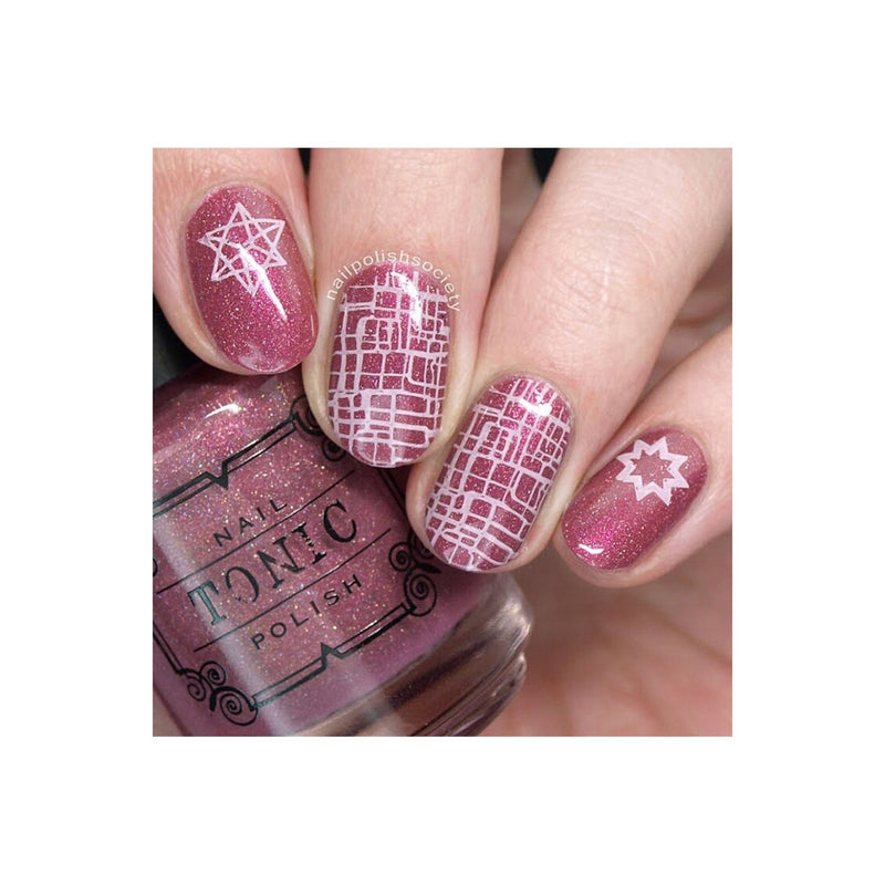 UberChic Beauty Texture-licious-02 Stamping Plate