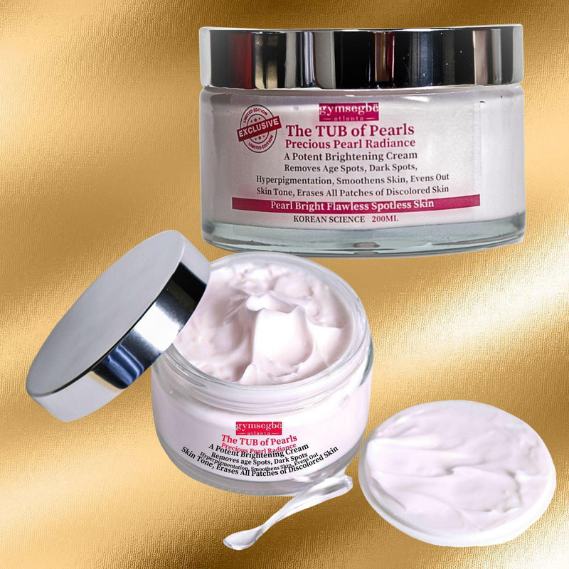 gymsegbë The Tub Of Pearls Precious Pearl Radiance  Brightening Cream Anti-Aging, Dark Spots, Hyperpigmentation