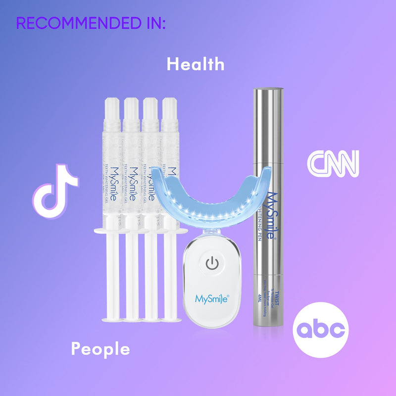 MySmile Ultimate Teeth Whitening Kit with 28X LED Light Teeth Whitening