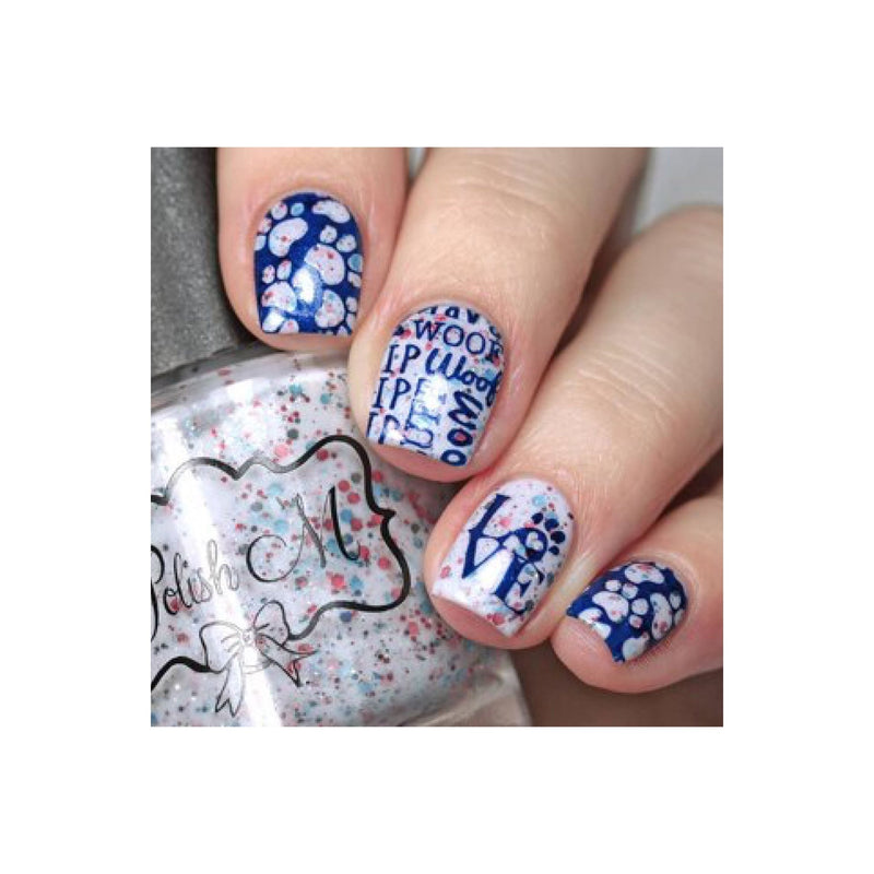 UberChic Beauty Furry Best Friends Stamping Plate