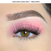 Pink Purée Free Spirit DIY Lashes