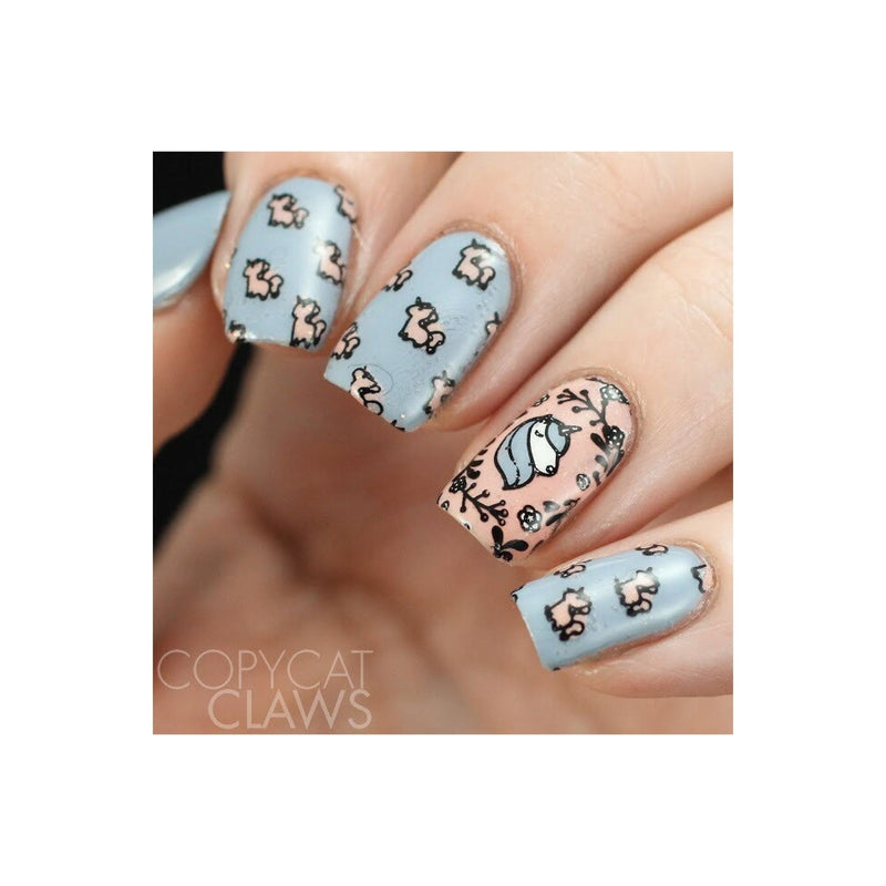 UberChic Beauty Unicorn Love Stamping Plate