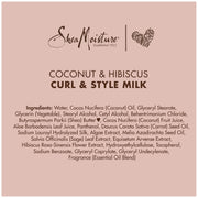 Mill's Beauty Supply Shea Moisture Coconut & Hibiscus Curl & Style Milk Hair Conditioner