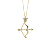 Bids.com .07ct Diamond Fashion Pendants 14KT Yellow Gold Pendants