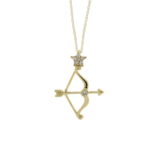 Bids.com .07ct Diamond Fashion Pendants 14KT Yellow Gold Pendants