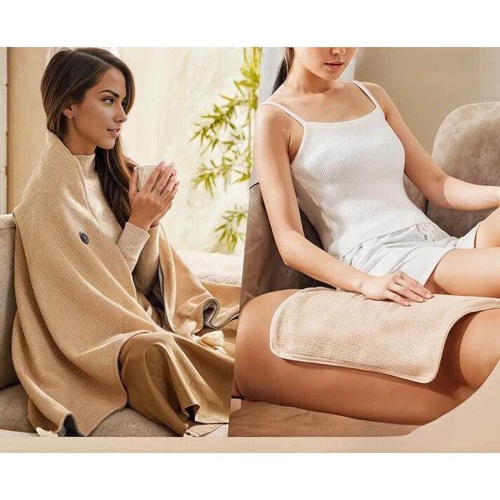 SmartPursue™ USB Electric Heated CozyGlow Heated Wrap Wearable Heated Blanket