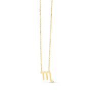 Bids.com 14K Yellow Gold Scorpio Necklace Necklaces