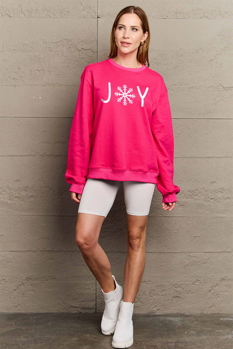 Simply Love Graphic Long Sleeve Sweatshirt