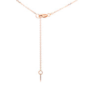 Bids.com .73ct Sapphire Diamond Fashion Pendants 10KT Rose Gold Pendants