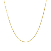 Bids.com 10k Yellow Gold Cable Chain 1.1mm Necklaces